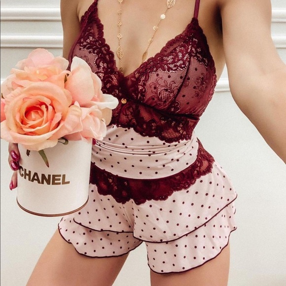 Slip Top & short pajama - 2 piece set - Picture 4 of 8